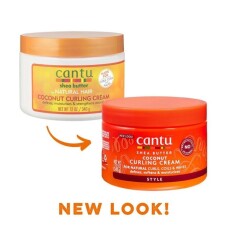 Cantu Kıvırcık ve Dalgalı Saçlar İçin Hindistan Cevizli Bukle Belirginleştirici Saç Kremi 340 gr - 2