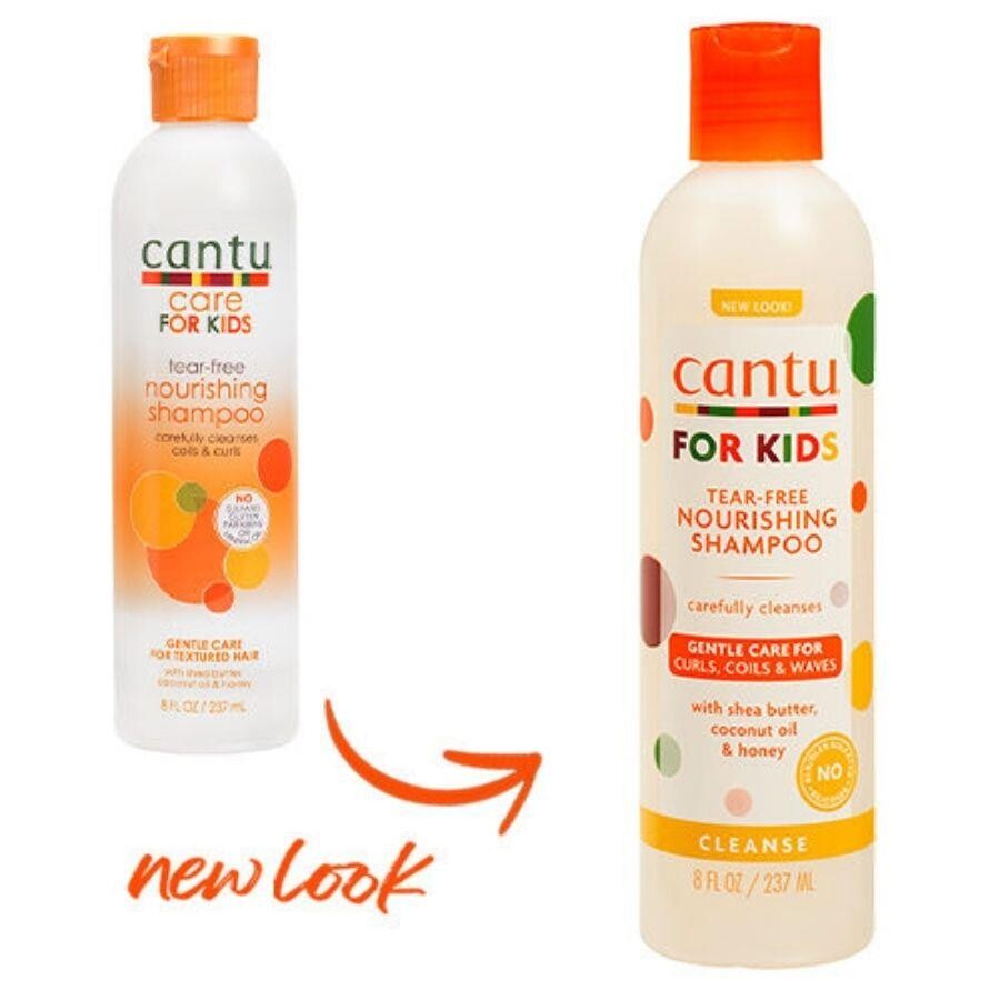 Cantu Kids Çocuklar İçin Bakım Şampuanı 237 mL Kıvırcık , Dalgalı Saç - 2