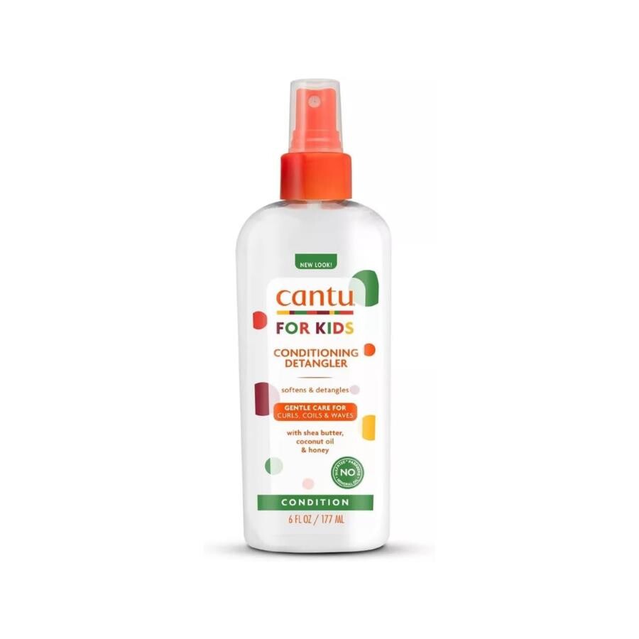 Cantu Kids Kıvrıcık ve Dalgalı Saçlı Çocuklar İçin Dolaşık Açıcı Saç Spreyi 177 mL - 1