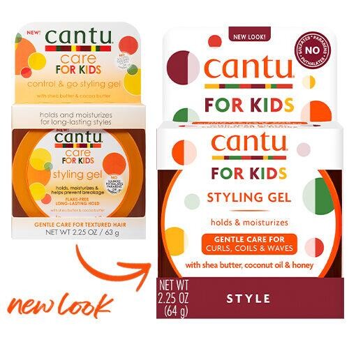 Cantu Kids Kıvırcık ve Dalgalı Saçlı Çocuklar İçin Saç Şekillendirme Jeli 65 gr - 1