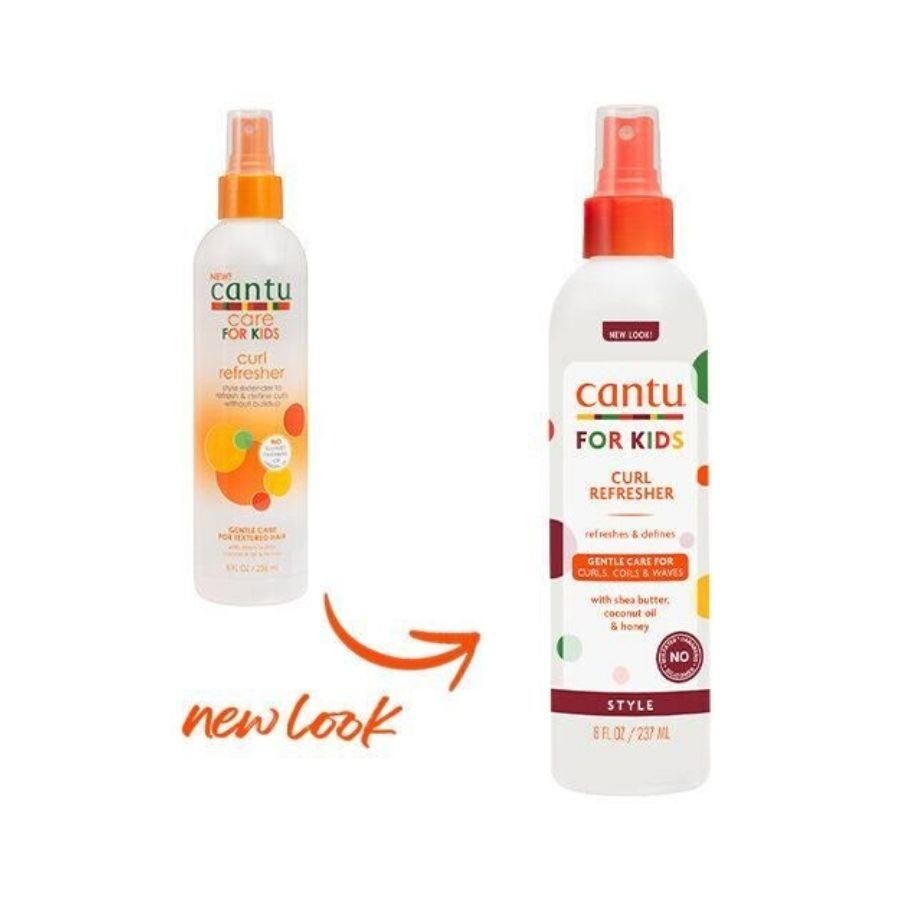 Cantu Kids Kıvrıcık ve Dalgalı Saçlı Çocuklar İçin Tazeleyici Saç Bakım Spreyi 236 mL - 2
