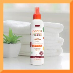 Cantu Kids Kıvrıcık ve Dalgalı Saçlı Çocuklar İçin Tazeleyici Saç Bakım Spreyi 236 mL - 3