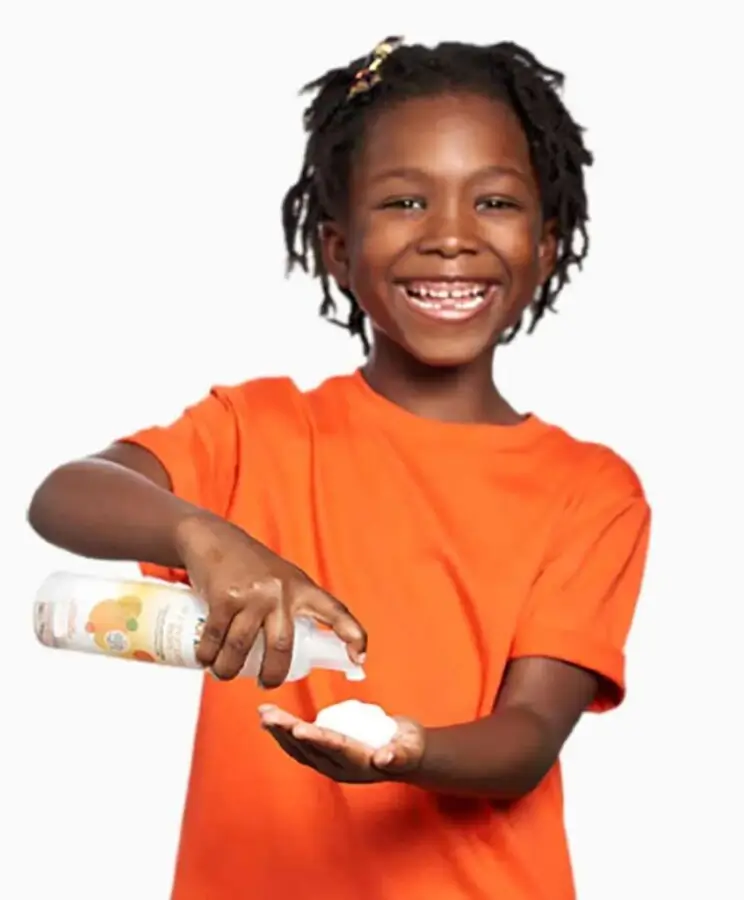 Cantu Kids Kıvırcık ve Dalgalı Saçlı Çocuklar İçin Temizleyen Nemlendiren Kuru Şampuan Köpüğü 171 mL - 3