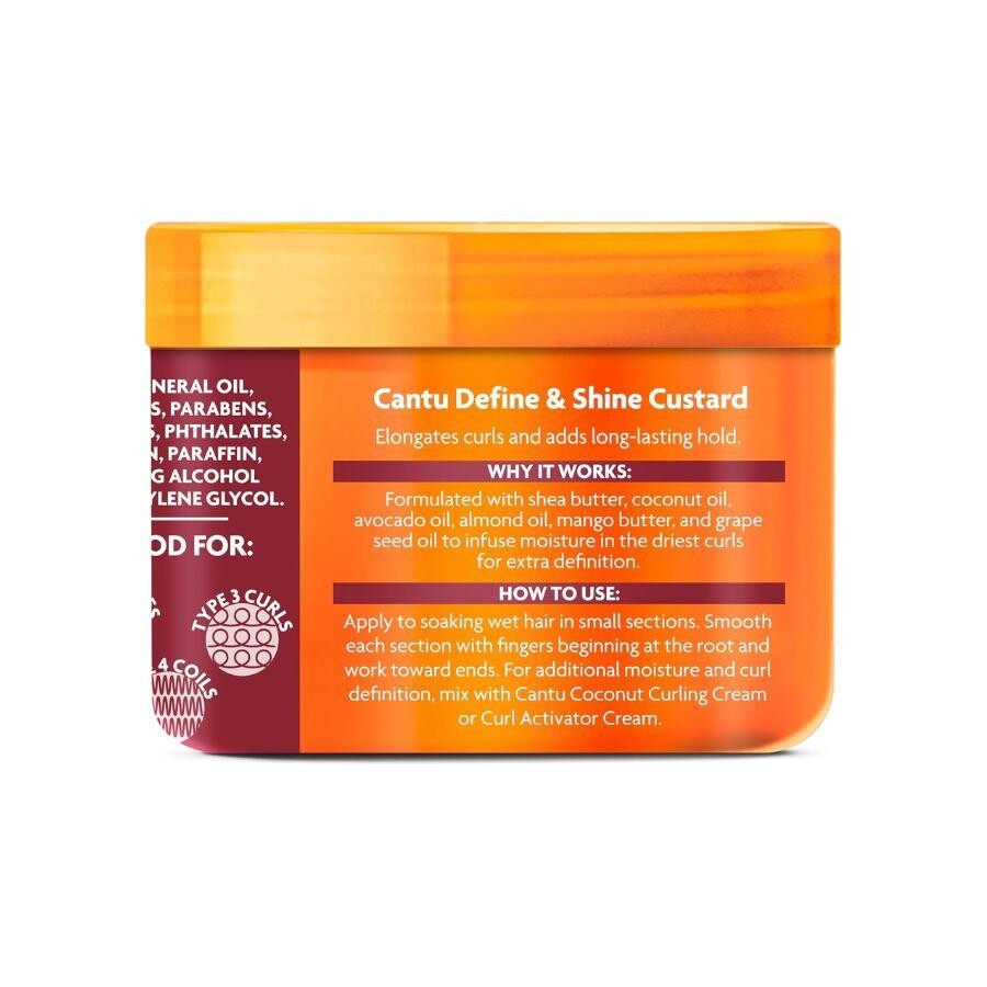 Cantu Doğal Saçlar İçin Bukle Belirginleştirici ve Parlaklık Katan Saç Jölesi 340 gr - 8