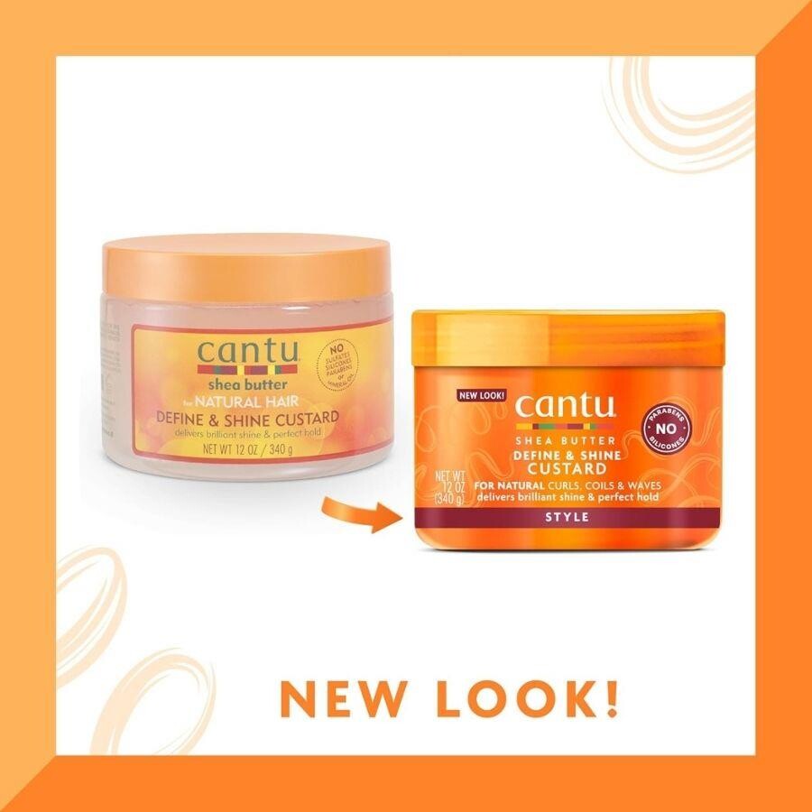 Cantu Bukle Belirginleştirici ve Parlaklık Katan Saç Jölesi 340 gr- Kıvırcık, Dalgalı Saçlar - 2