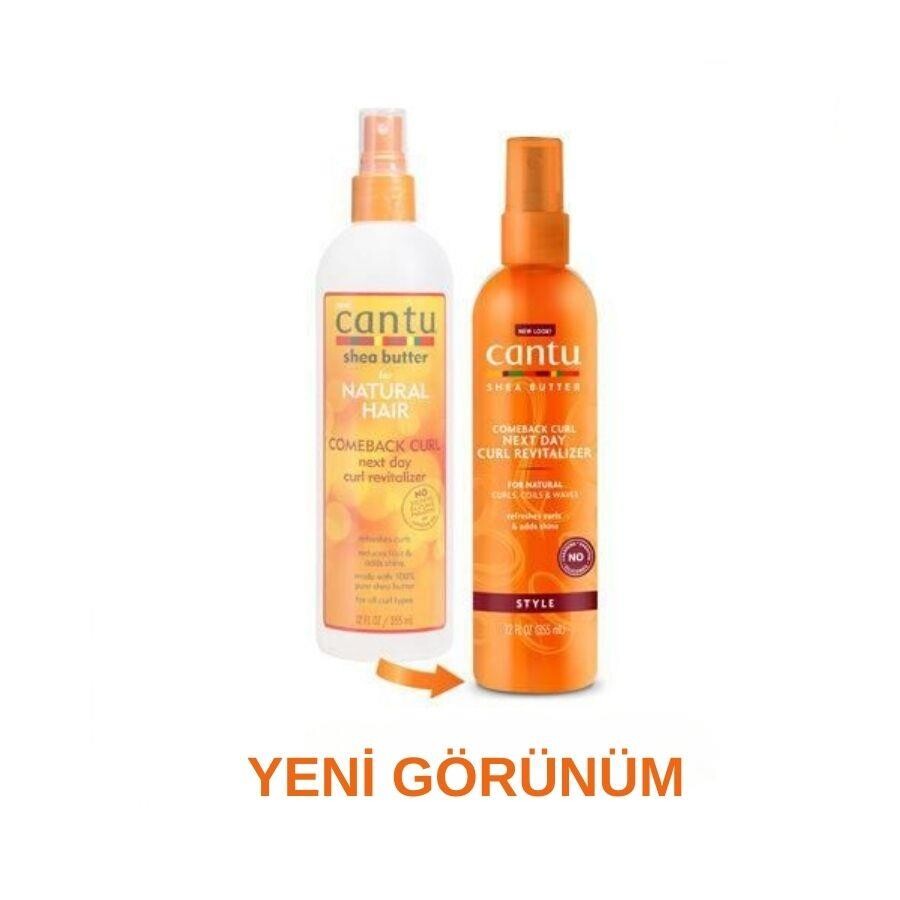 Cantu Doğal Saçlar İçin Bukleleri Geri Getiren Saç Spreyi 355 mL - 2