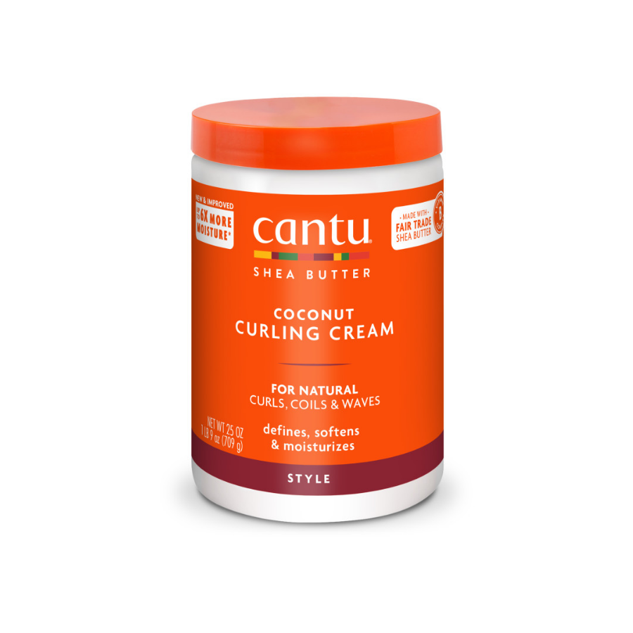 Cantu Kıvrıcık ve Dalgalı Saçlar Hindistan Cevizli Bukle Yapıcı Saç Kremi 709 gr - 1