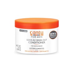 Cantu Kıvırcık ve Dalgalı Saçlar İçin Leave-in Contidioner Erkeklere Özel Durulanmayan Saç Kremi 370 gr - 1