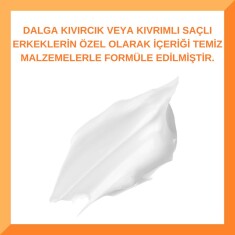 Cantu Kıvırcık ve Dalgalı Saçlar İçin Leave-in Contidioner Erkeklere Özel Durulanmayan Saç Kremi 370 gr - 9
