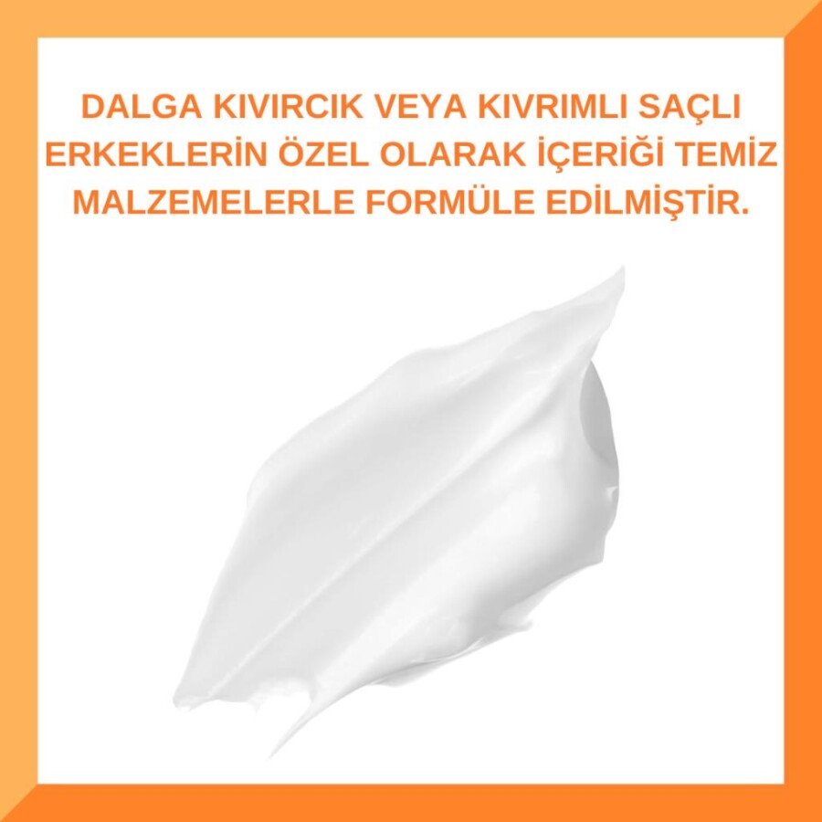 Cantu Kıvırcık ve Dalgalı Saçlar İçin Leave-in Contidioner Erkeklere Özel Durulanmayan Saç Kremi 370 gr - 9