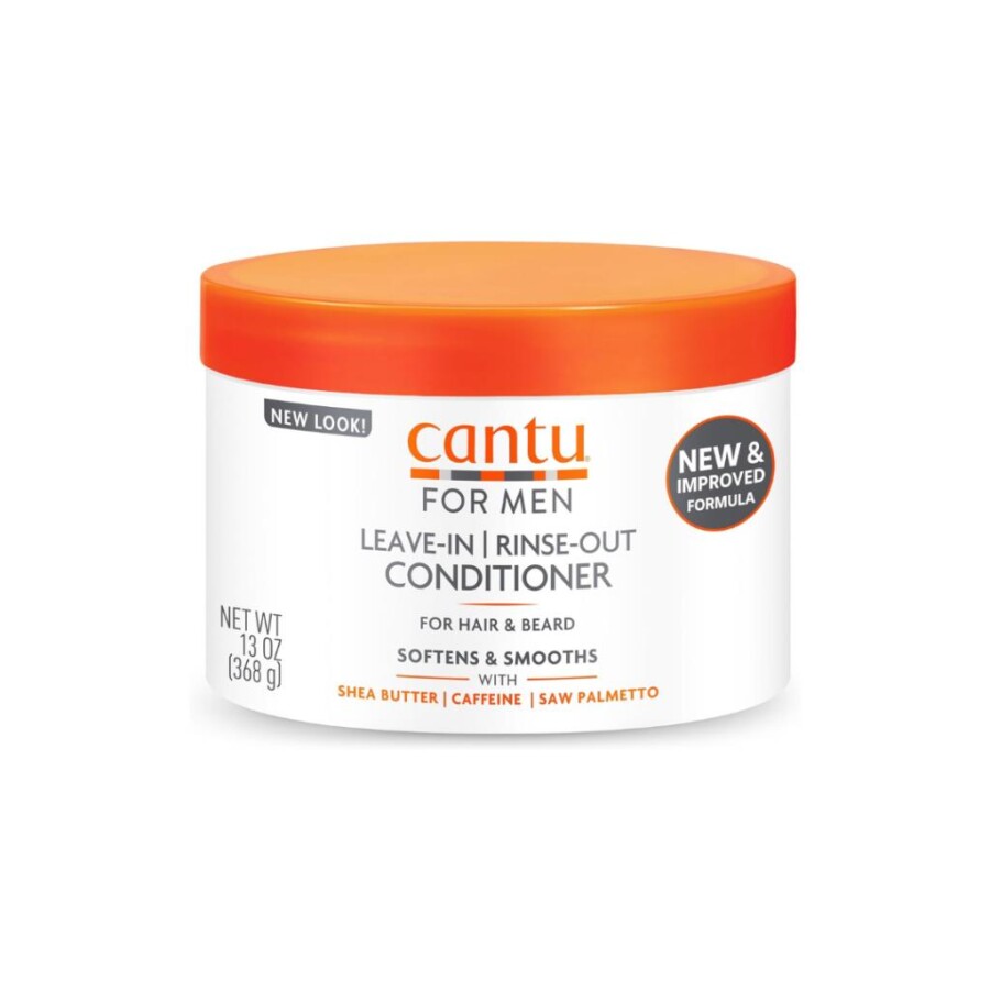 Cantu Kıvırcık ve Dalgalı Saçlar İçin Leave-in Contidioner Erkeklere Özel Durulanmayan Saç Kremi 370 gr - 1