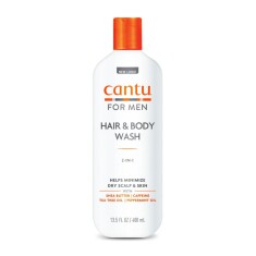 Cantu Erkeklere Özel Üçü Bir Arada Saç Şampuanı 400ml ( Şampuan+Saç Kremi+Duş Jeli) - 1