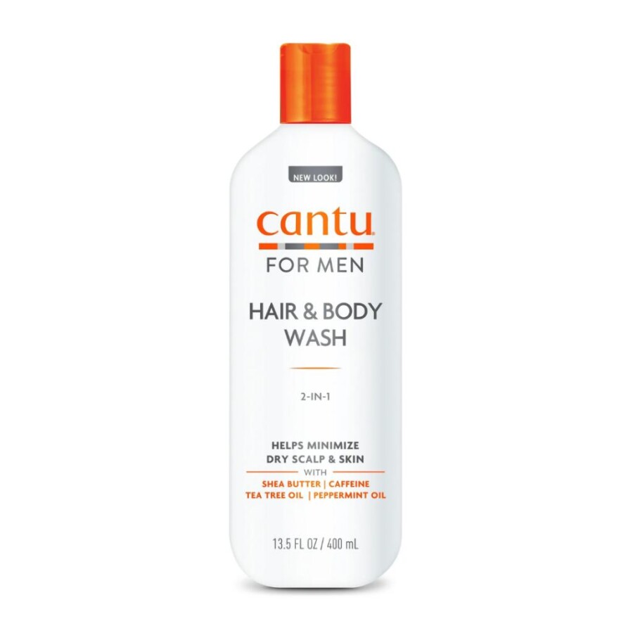 Cantu Erkeklere Özel Üçü Bir Arada Saç Şampuanı 400ml ( Şampuan+Saç Kremi+Duş Jeli) - 1