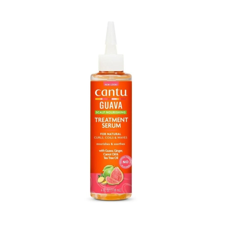 Cantu Guava & Ginger Kıvırcık ve Dalgalı Saçlar için Saç Derisi Besleyici Bakım Serumu – 118 ml - 1