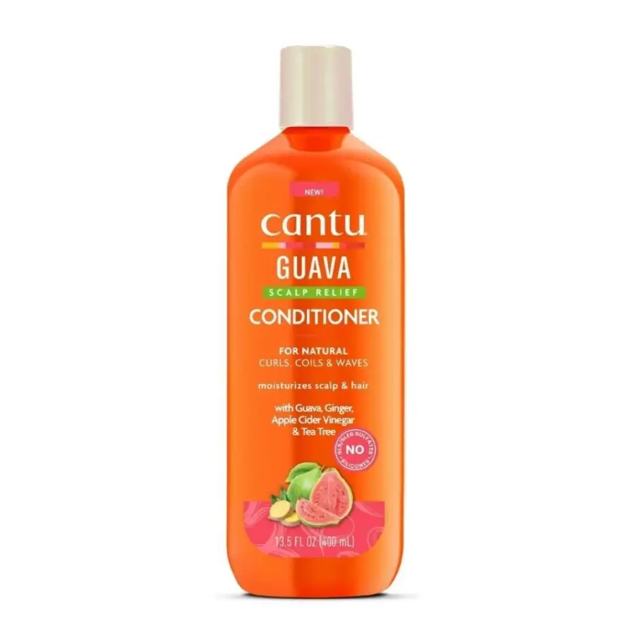 Cantu Guava Kıvırcık ve Dalgalı Saçlar için Saç Derisi Rahatlatıcı Saç Kremi 400 ml - 1