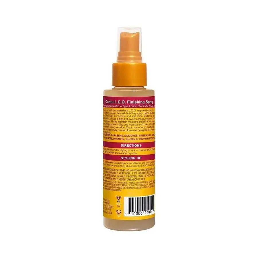 Cantu Jamaican Black Castrol Yağı Ve Hindistan Cevizi Yağı İçeren Son İşlem Spreyi 118 mL - 3