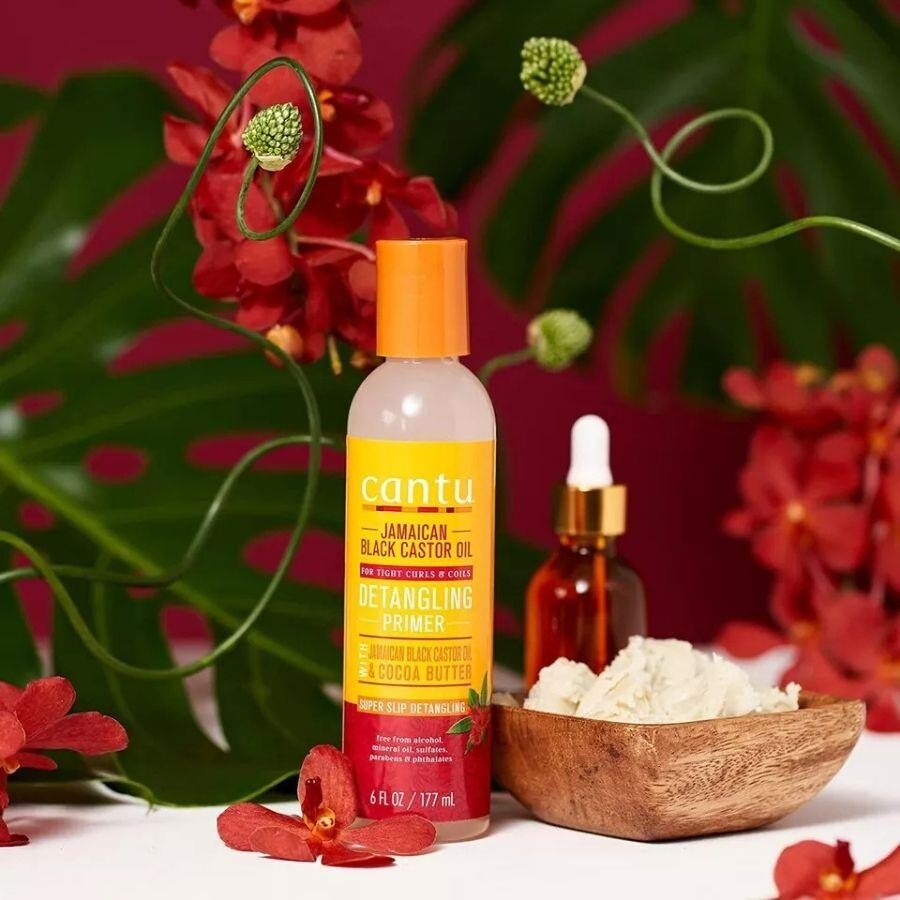 Cantu Jamaikan Siyah Hint Yağı Dolaşık Saç Açıcı Yağ 177 mL - 3