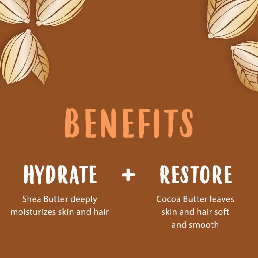 Cantu Kakao Yağı Ve C Vitaminli Saç Ve Vücut Kremi 156 gr - 4