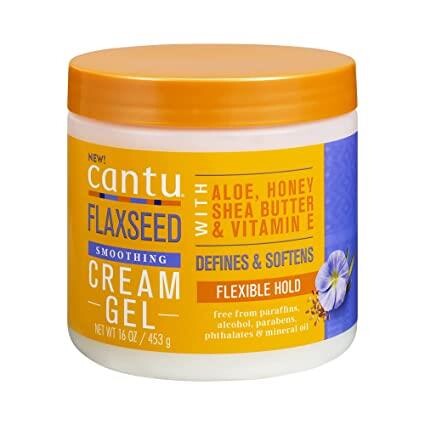 Cantu Kadın Keten Tohumlu Saç Pürüzsüzleştirici Krem Jel 453 gr - 1