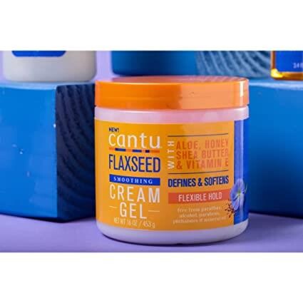 Cantu Kadın Keten Tohumlu Saç Pürüzsüzleştirici Krem Jel 453 gr - 7