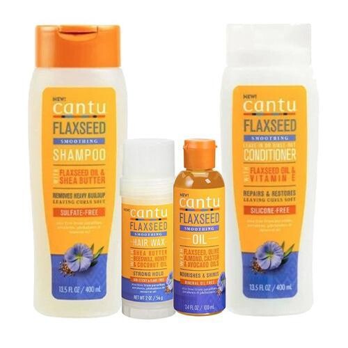 Cantu Keten Tohumu Pürüzsüzleştirici Saç Balmumu 56 gr - 4