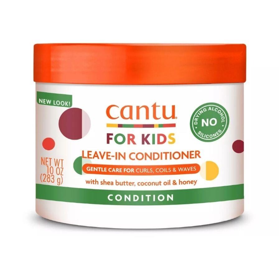 Cantu Kids Kıvırcık ve Dalgalı Çocuklar İçin Durulanmayan Saç Kremi 283 gr - 1