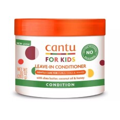 Cantu Kids Kıvırcık ve Dalgalı Çocuklar İçin Durulanmayan Saç Kremi 283 gr - 1