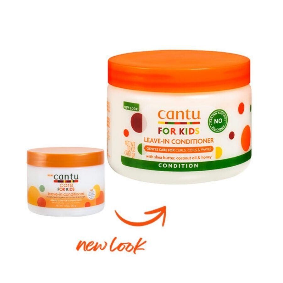 Cantu Kids Kıvırcık ve Dalgalı Çocuklar İçin Durulanmayan Saç Kremi 283 gr - 2