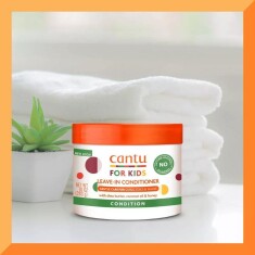 Cantu Kids Kıvırcık ve Dalgalı Çocuklar İçin Durulanmayan Saç Kremi 283 gr - 6