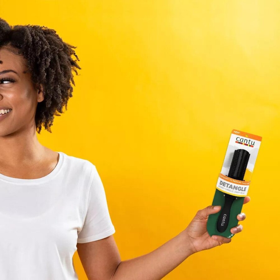 Cantu Kıvırcık Saçlara Özel Saç Açıcı Tarak - 4