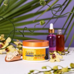 Cantu Kıvırcık ve Dalgalı Saçlar İçin Canlandırıcı Nemlendirici Ve Bukle Belirginleştirici Krem 340 Gr - 2