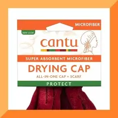 Cantu Mikrofiber Saç Kurutma Bonesi - Bordo - Cantu