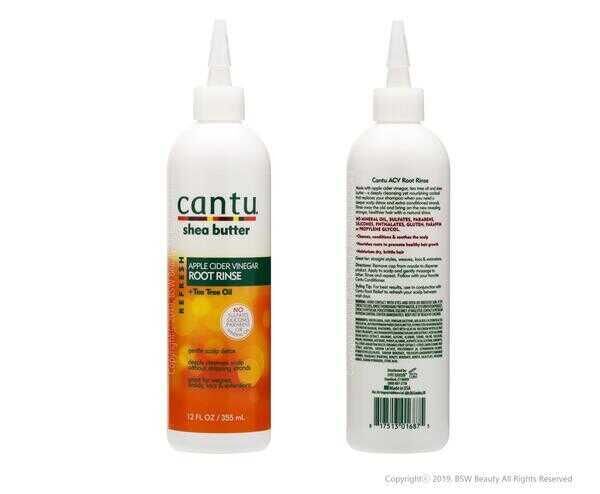 Cantu Refresh Root Rinse with Apple Cider Vinegar and Tea Tree oil