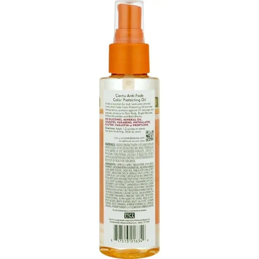 Cantu Boyalı Saçlar İçin Koruma Yağı 118 mL - 2