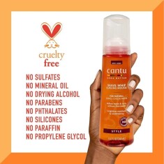 Cantu Shea Yağı Doğal Saçlar İçin Dalgalar ve Bukleler Oluşmasını Sağlayan Saç Köpüğü 248 mL - 4