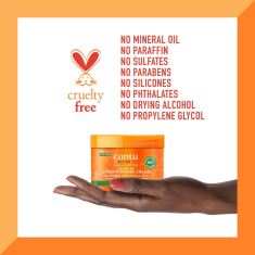 Cantu Shea Yağı Doğal Saçlarda Durulanmayan Saç Kremi 340 gr - 6