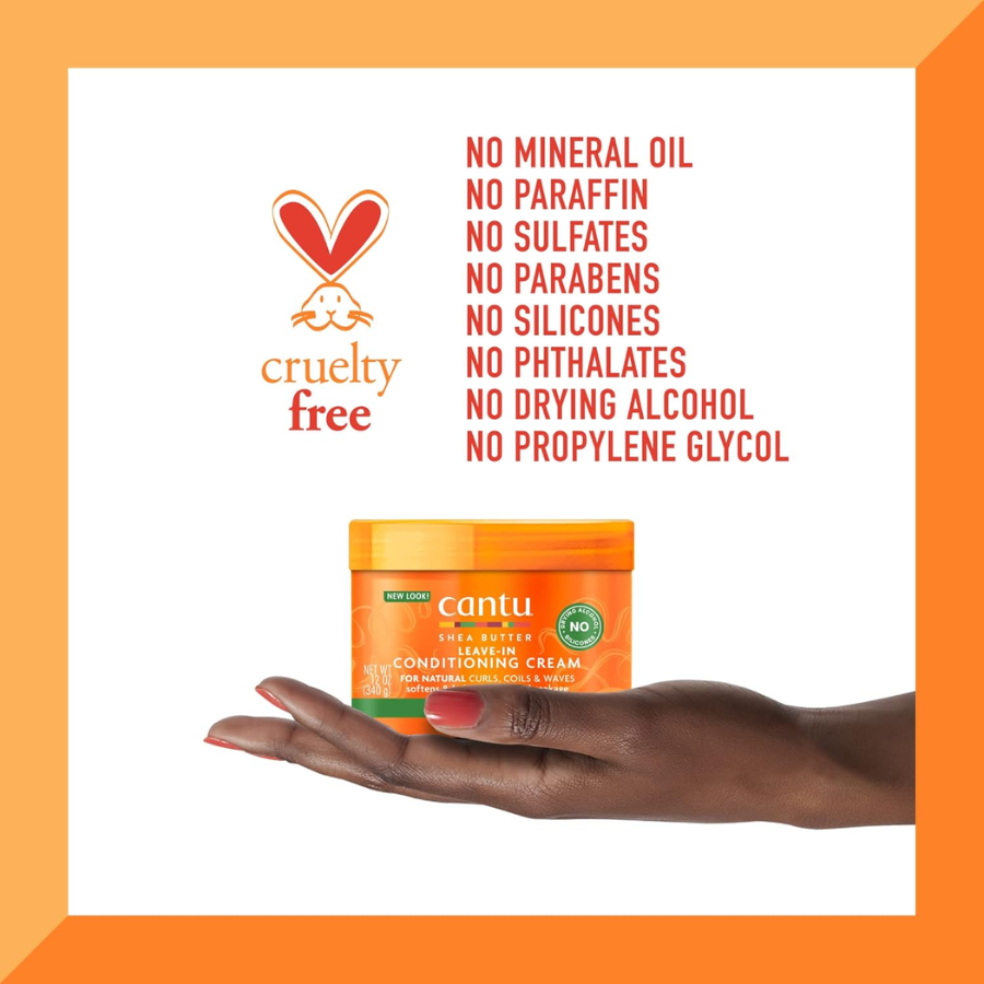 Cantu Shea Yağı Doğal Saçlarda Durulanmayan Saç Kremi 340 gr - 6