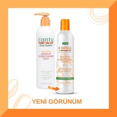 Cantu Kıvrıcık ve Dalgalı Saçlar Durulanmayan Saç Bakım Losyonu 284g - 2
