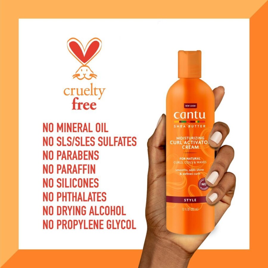 Cantu Doğal Saçlar İçin Bukle Nemlendirici ve Belirginleştirici Krem 355 mL - 3