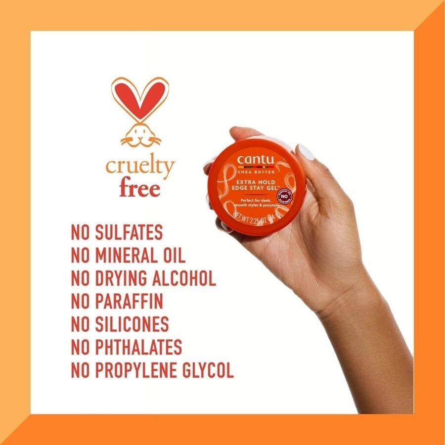 Cantu Kıvırcık ve Dalgalı Saçlar İçin Ekstra Kalıcı Jöle 64 gr - 4