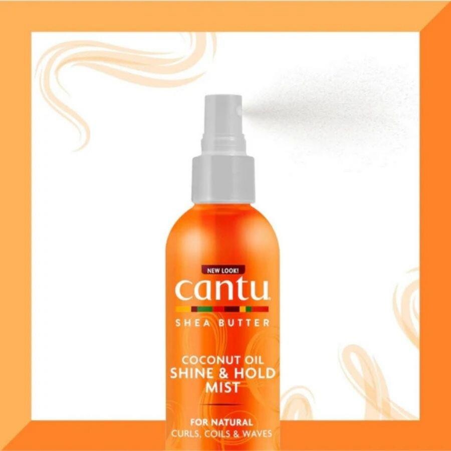 Cantu Hindistancevizli, Parlaklık ve Kıvrımları Ortaya Çıkaran Saç Spreyi 237 mL - 4