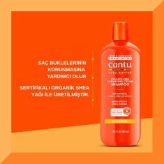 Cantu Shea Yağı Doğal Saçlar İçin Sülfat İçermeyen Temizleyici Krem Şampuan 400 mL - 3