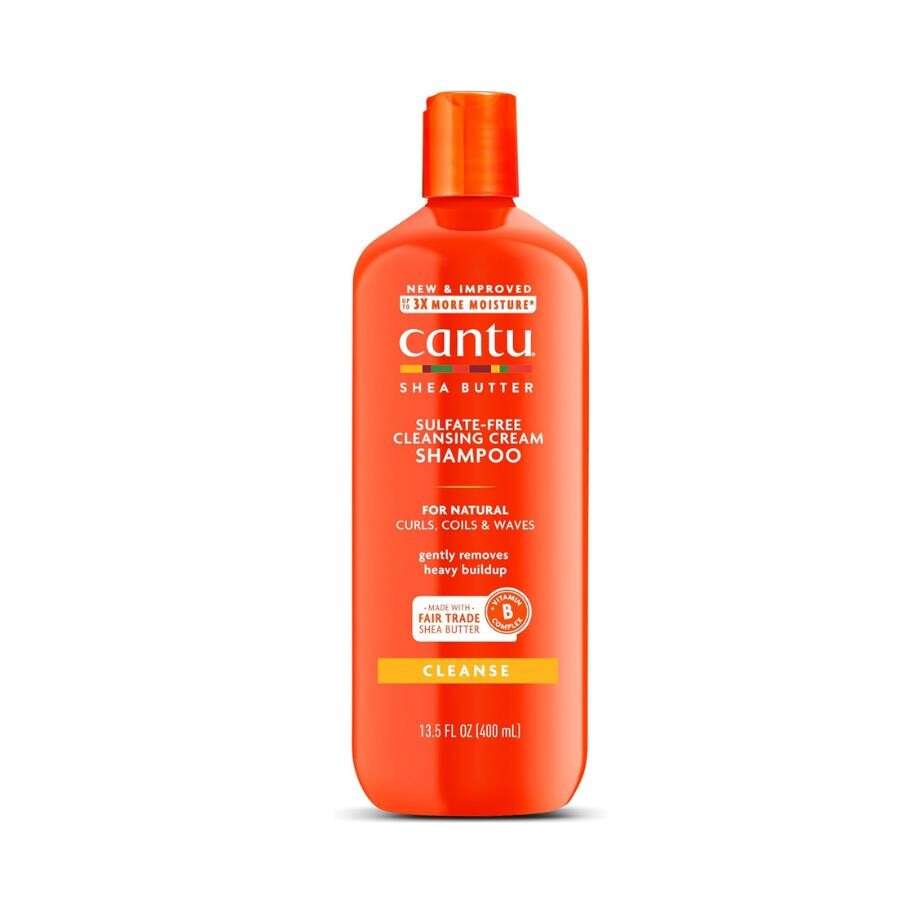Cantu Shea Yağı Doğal Saçlar İçin Sülfat İçermeyen Temizleyici Krem Şampuan 400 mL - 1