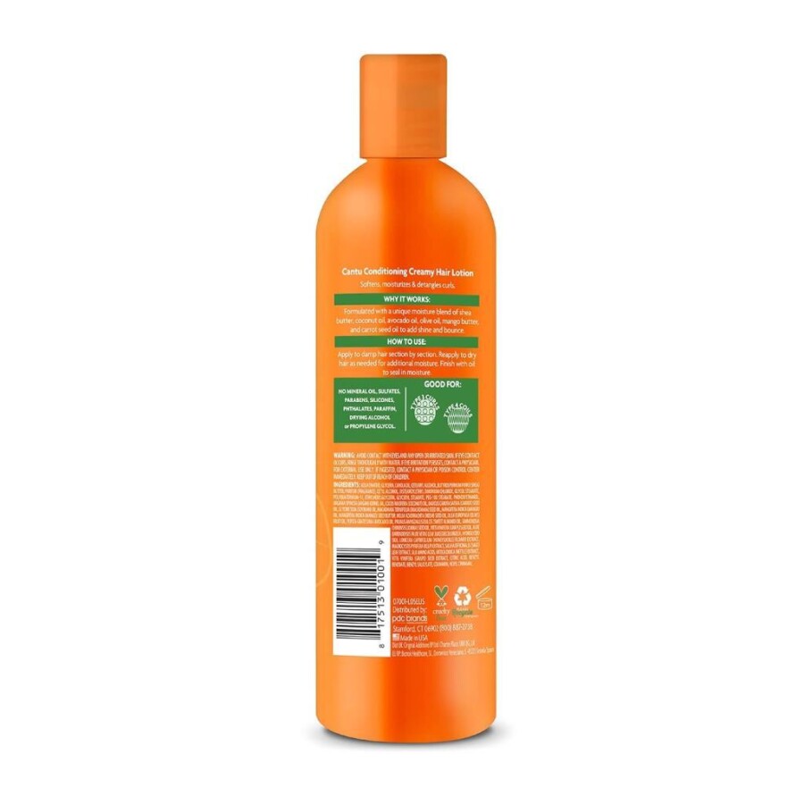Cantu Shea Yağı Doğal Saçlar İçin Yumuşatan ve Nemlendiren Bakım Kremi 355 mL - 3
