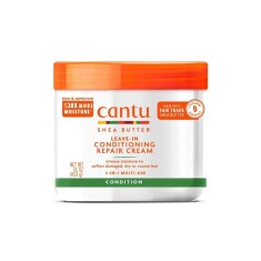 Cantu Durulanmayan Saç Bakım ve Onarıcı Krem 453 gr- Kıvırcık ve Dalgalı Saçlar - Cantu