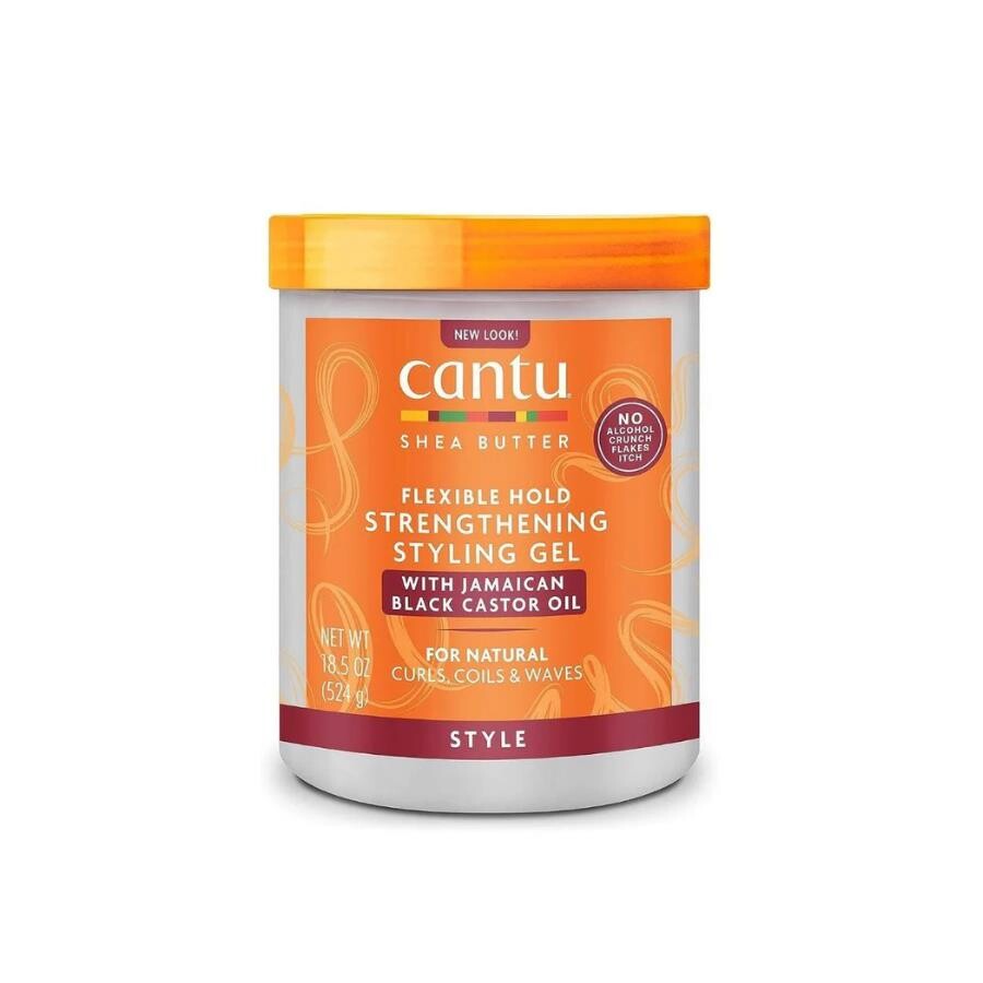 Cantu Kıvırcık, Dalgalı Saçlar Esnek Tutuşlu Şekillendirici Saç Jölesi 524g – Jamaican Hint Yağı İçerikli - 1