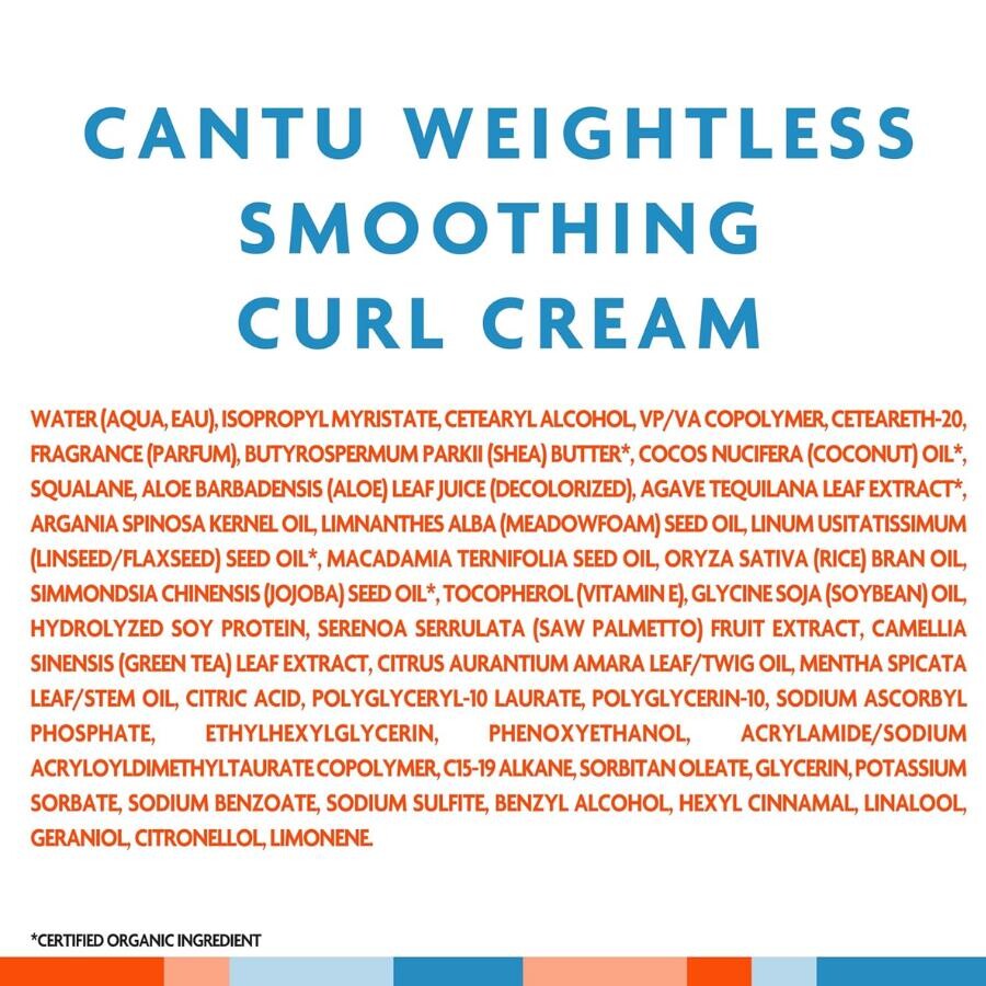 Cantu Weightless Ağırlaştırmayan Kıvırcık, Dalgalı Saçla Bukle Belirginleştirici Krem 295mL - 6