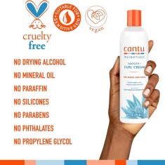 Cantu Weightless Ağırlaştırmayan Kıvırcık, Dalgalı Saçla Bukle Belirginleştirici Krem 295mL - 5