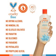 Cantu Weightless Ağırlaştırmayan Kıvırcık ve Dalgalı Saçlar Şampuan 400 mL - 4