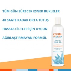 Cantu Weightless Ağırlaştırmayan Orta Tutuşlu Bukle Belirginleştirici Jel -Kıvırcık, Dalgalı Saçlar 295mL - 3